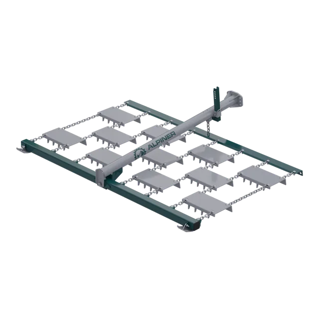 Gorska travna brana, 3D render, Alpiner