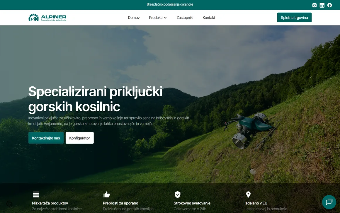 Naslovnica alpiner.si