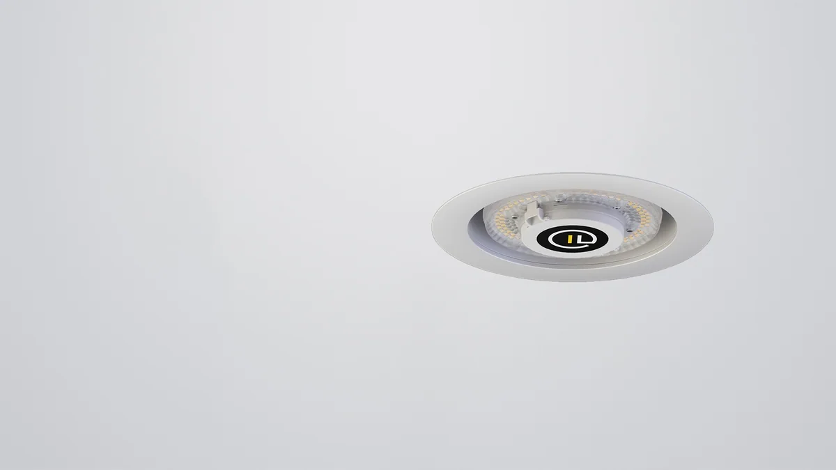 Vgradna izvedba v spuščenem stropu, render