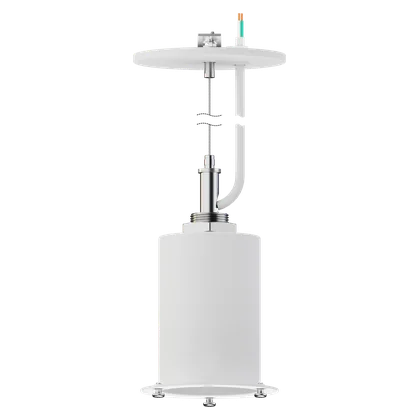Podnožje ADP, jeklenica, katalog render