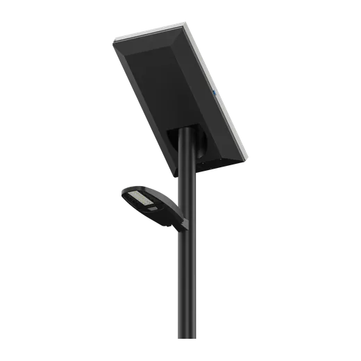 BFL Series s ploskovno optiko, solarna svetilka za parkirišča, studijski render