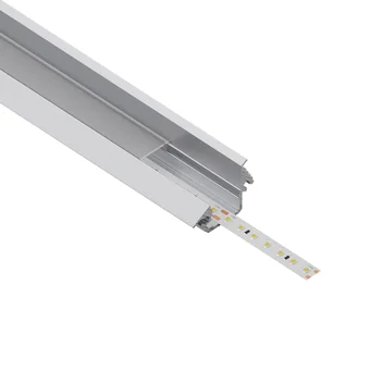 ALU profil L018, produktni render z vstavljenim trakom
