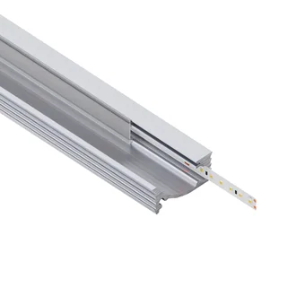 ALU profil L019, produktni render z vstavljenim trakom