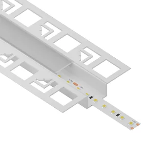 ALU profil L022, produktni render z vstavljenim trakom