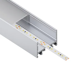 ALU profil L029, produktni render z vstavljenim trakom