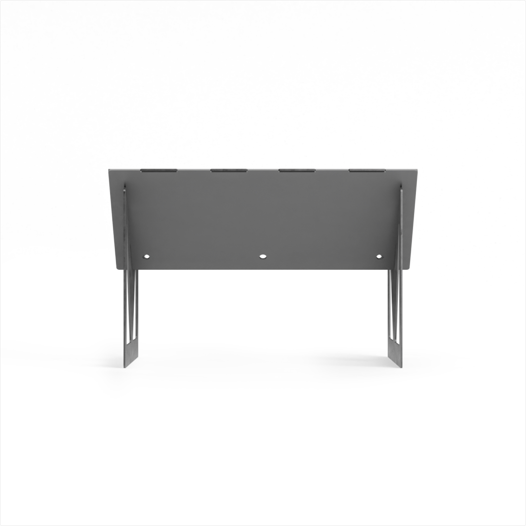 Žar Grill Go, zložen, 3D render