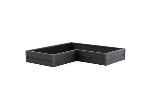 Kotna visoka greda Teravita, višina 30 cm, 3D render