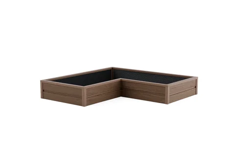 Kotna visoka greda Teravita, višina 30 cm, 3D render