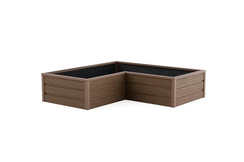 Kotna visoka greda Teravita, višina 50 cm, 3D render