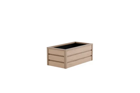 Visoka greda Teravita, 120 × 60 cm, višina 50 cm, 3D render